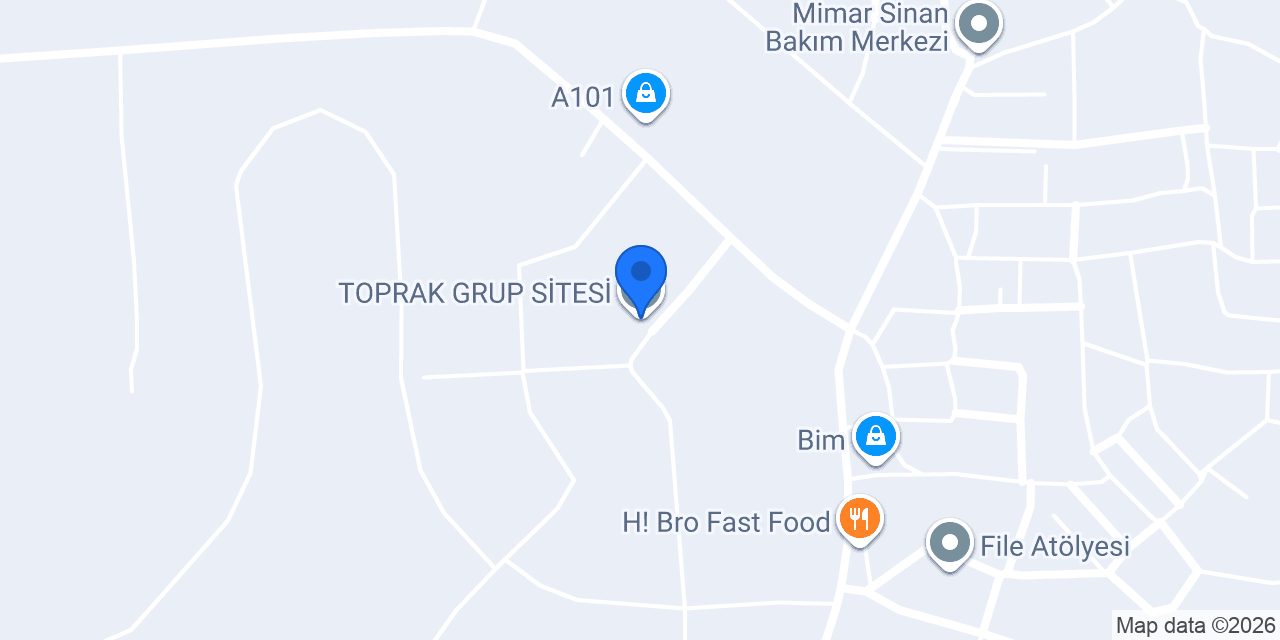 TOPRAK GRUP SİTESİ konumu