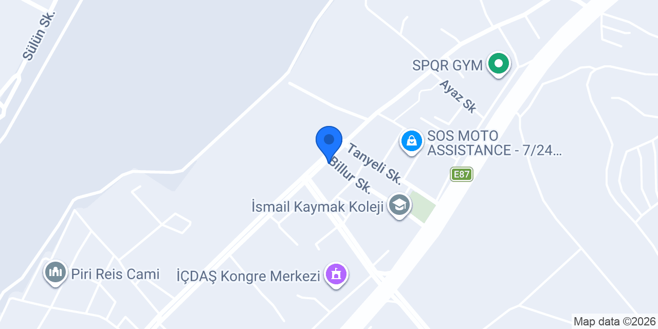 Utkular Ekspress konumu