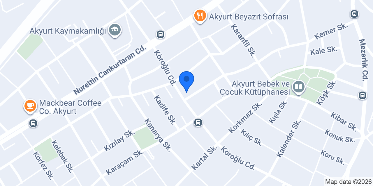 Sezgin Servis İşletmeciliği konumu