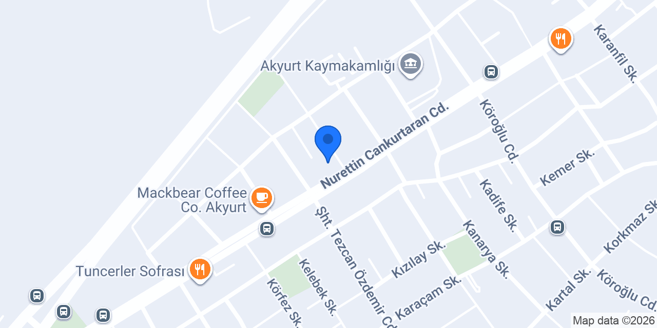 AKYURT 7. NOTER konumu
