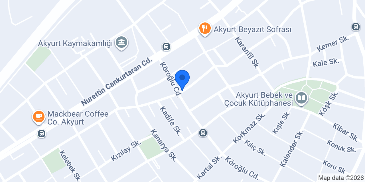 Çiğköftecim Akyurt konumu