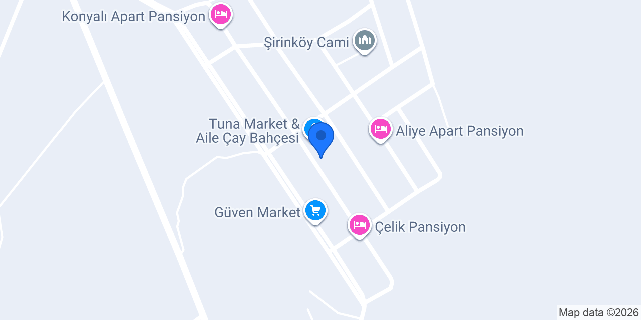 GÜVEN PANSİYON konumu