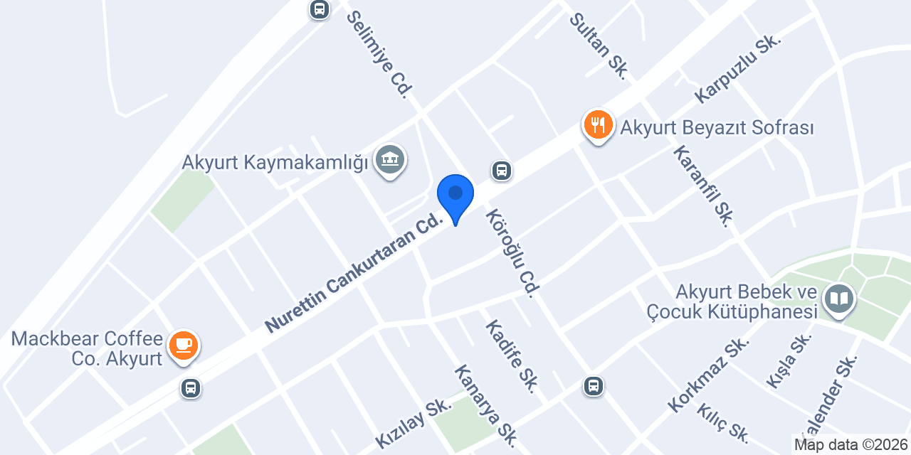 AKYURT PARLA ÇİÇEK EVİ konumu