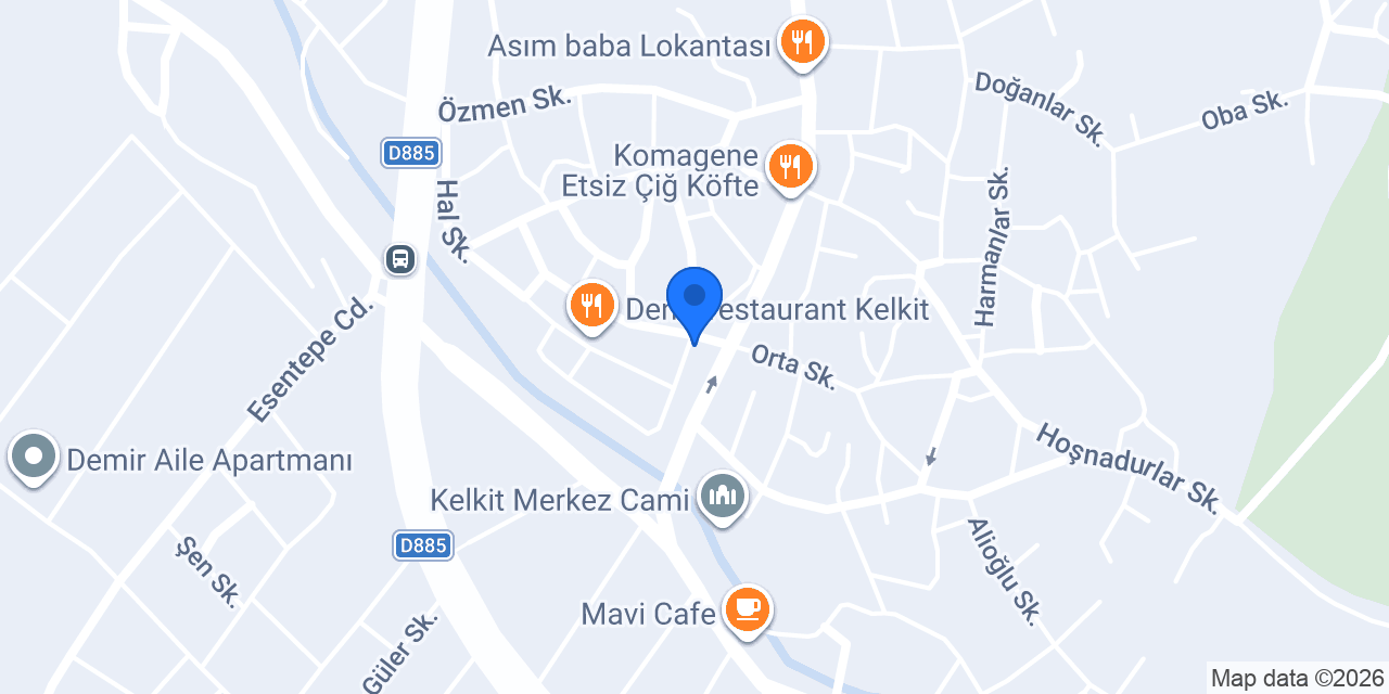 Ahmet Optik kelkit konumu