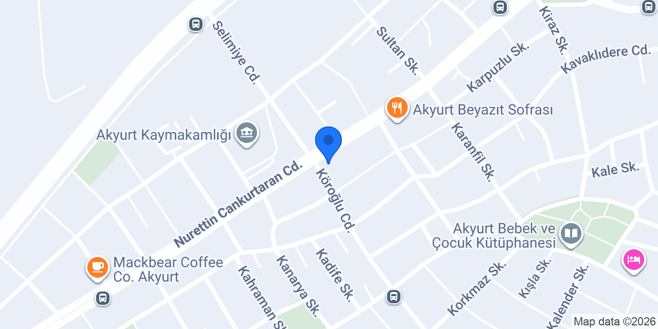 ALTINBAŞAK EMLAK ve OTO konumu