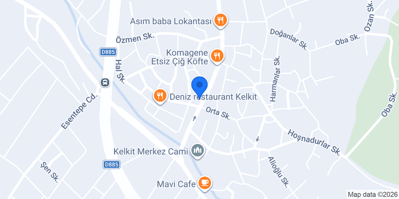 Merkez Veteriner Kliniği konumu