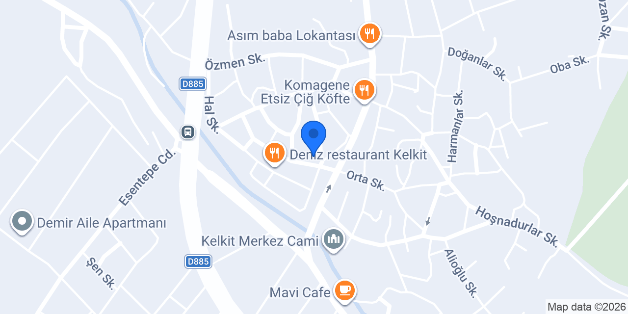 Gülseven Çeyiz konumu