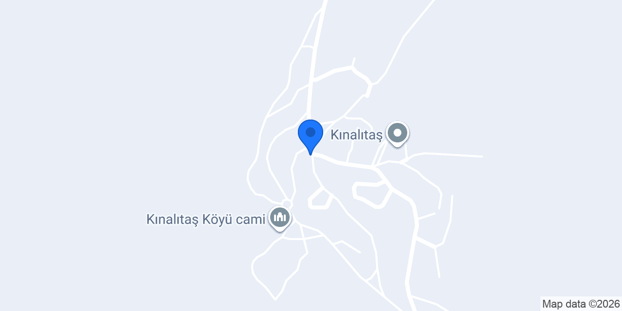 Kınalıtaş İlköğretim Okulu konumu