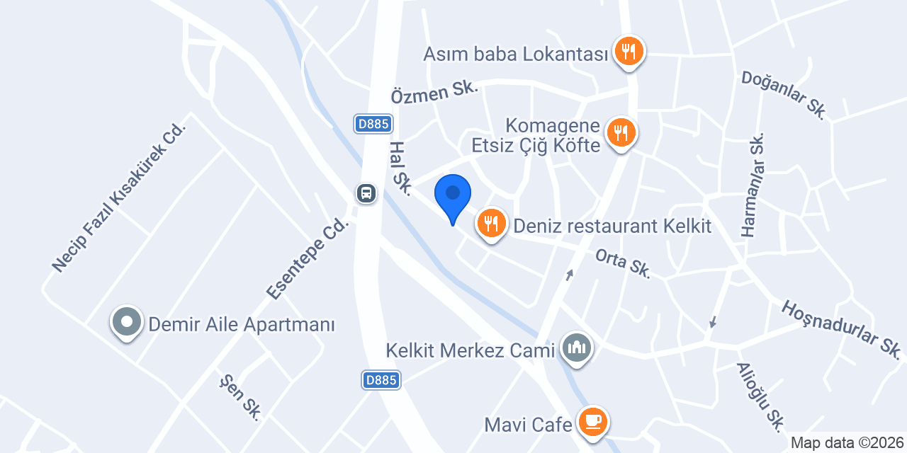 Kelkit Et Mangal konumu