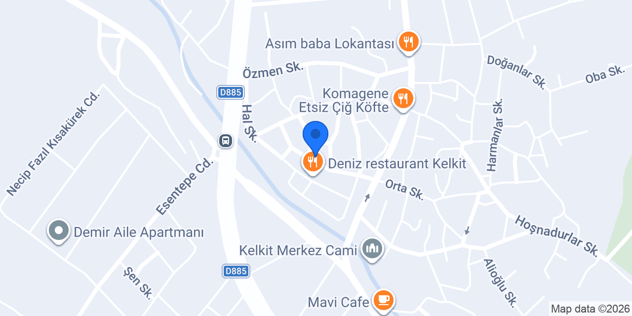 Derya Alışveriş Merkezi konumu