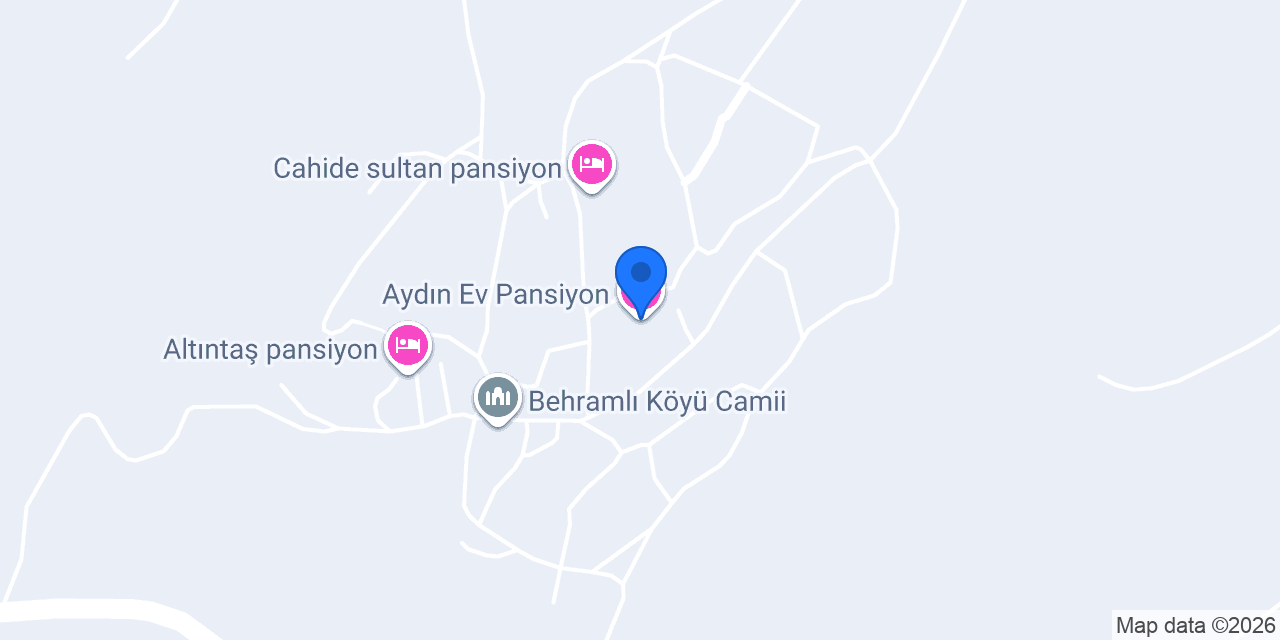 Aydın Ev Pansiyon konumu