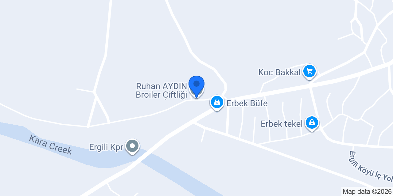 Ruhan AYDIN Broiler Çiftliği konumu
