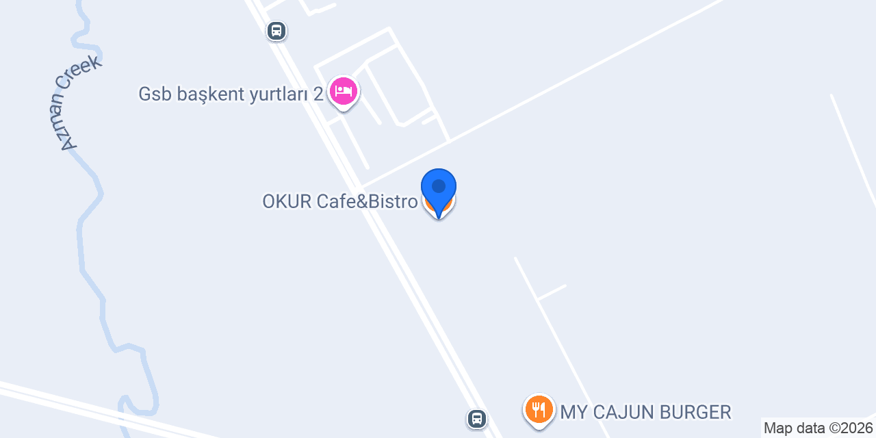OKUR Cafe&Bistro konumu