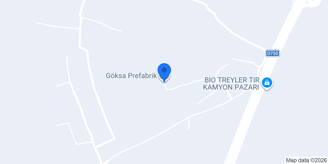 Göksa Prefabrik konumu