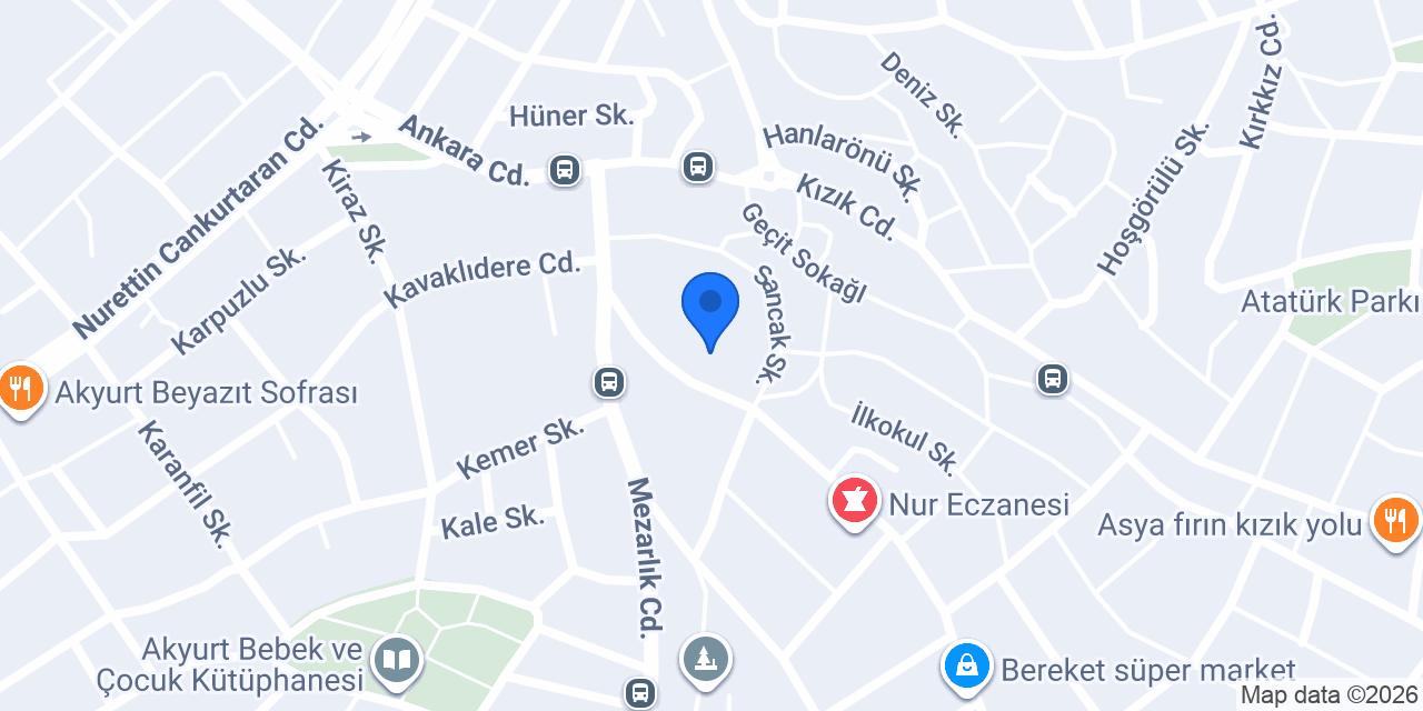 Nehire Bir Anaokulu konumu