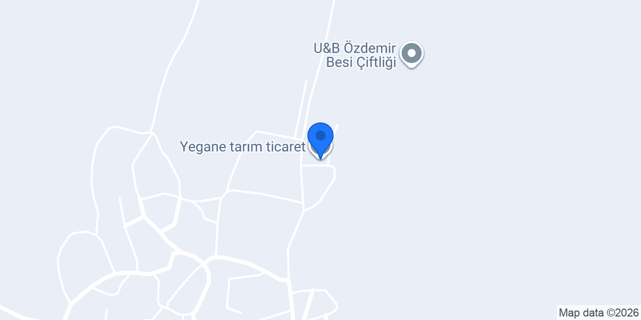 Yegane tarım ticaret konumu
