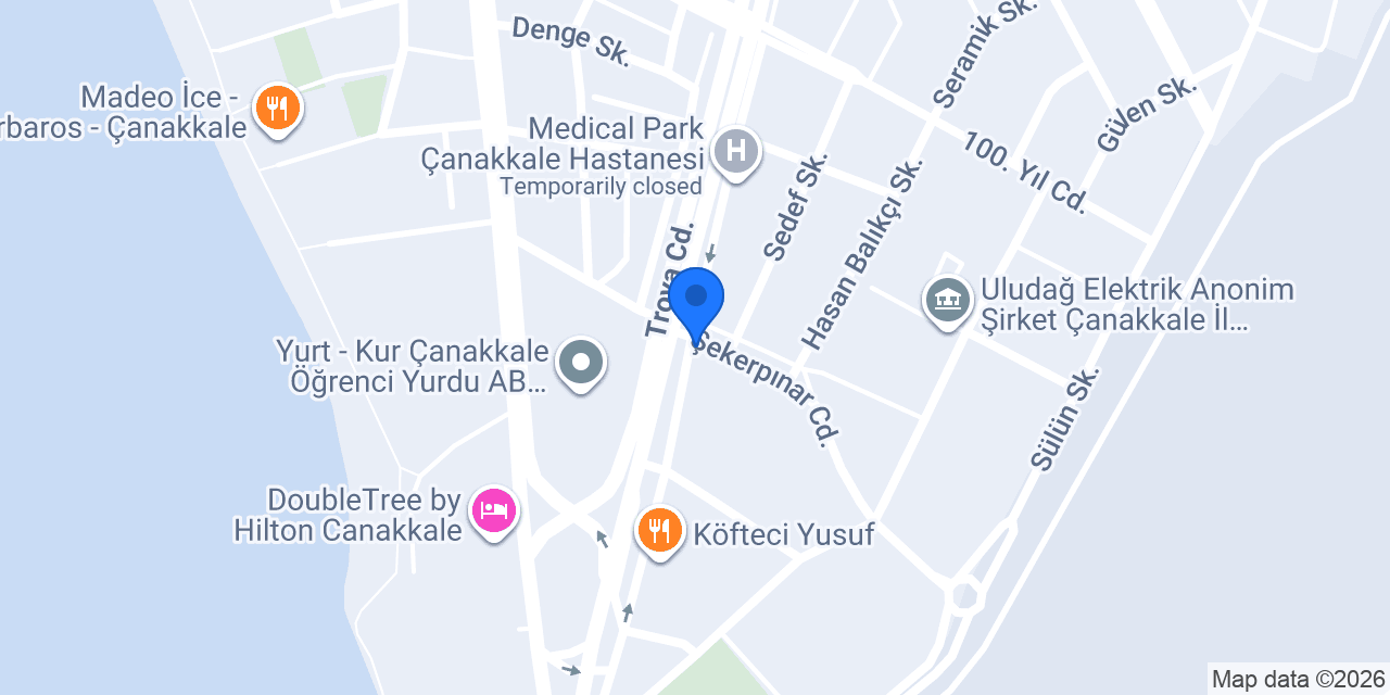 TROYA TAKSİ DURAĞI konumu