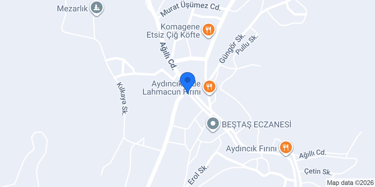 KIRKAMBAR TICARET konumu