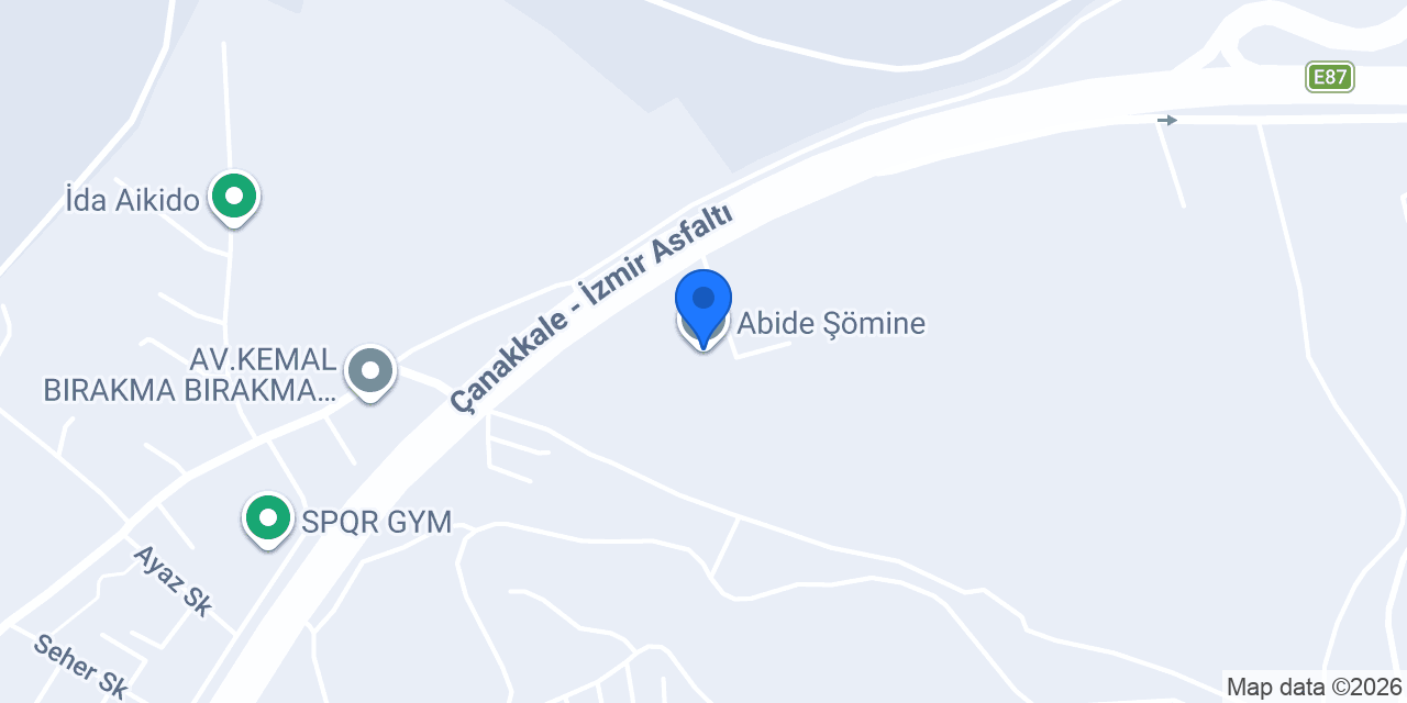 Abide Şömine konumu
