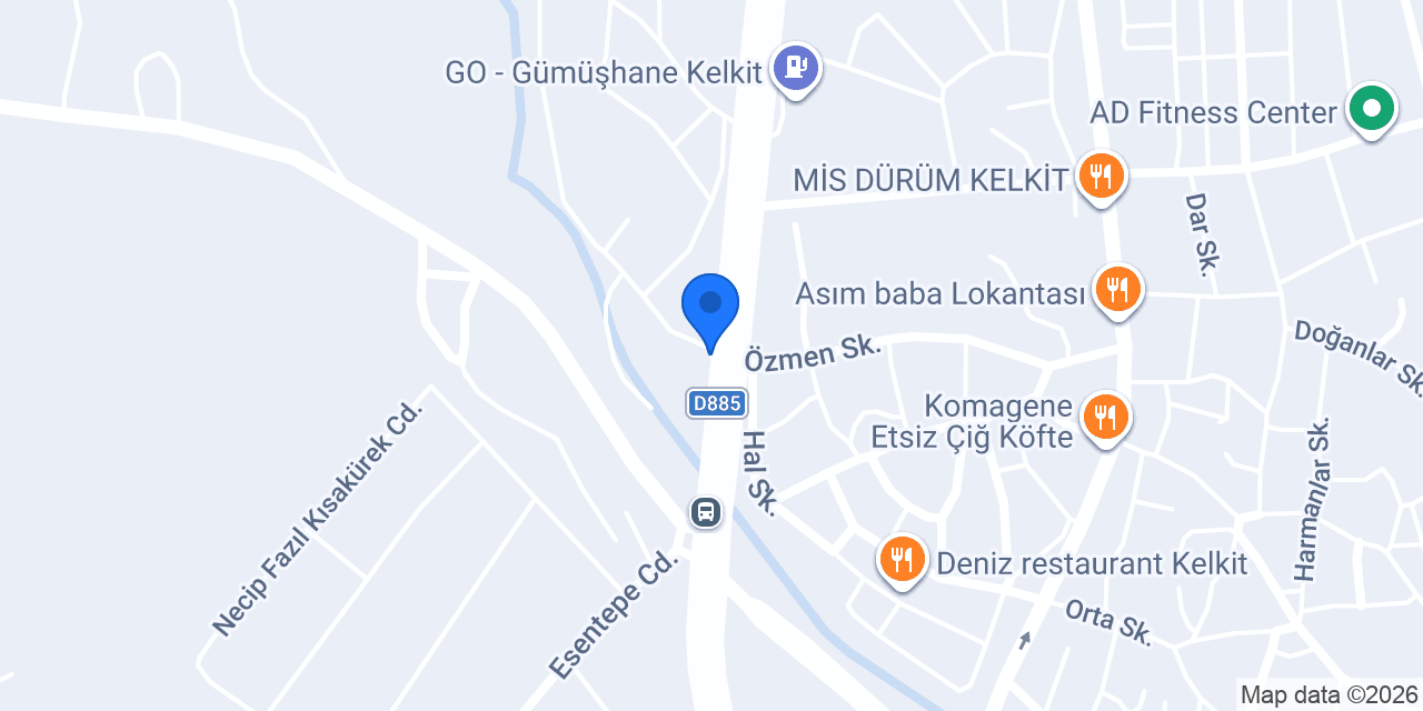 Gümüş Halı Yıkama konumu