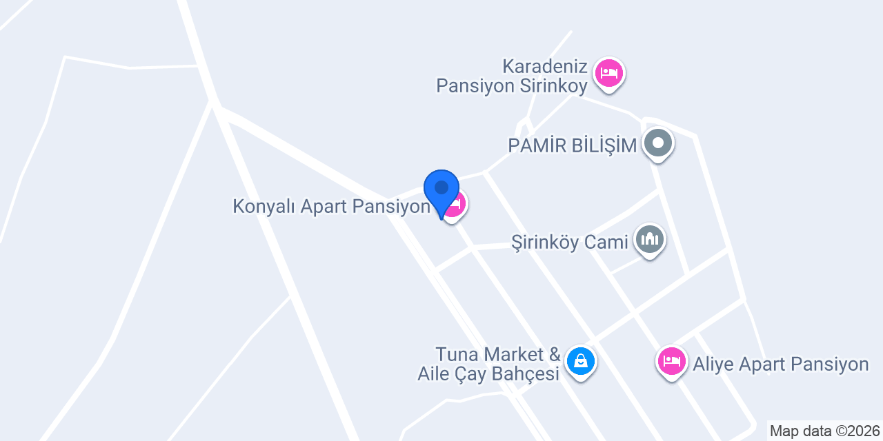 Miraç APART konumu