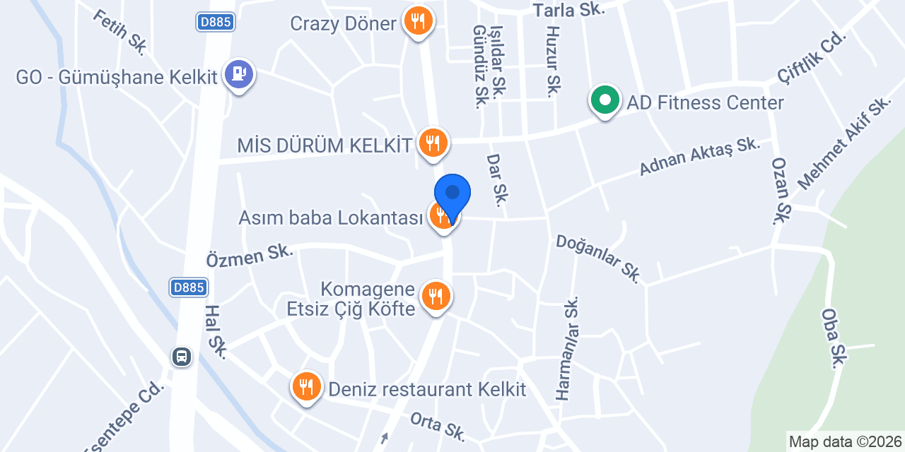 DİŞ HEKİMİ ALİ ERTAN DEMİRCİ konumu