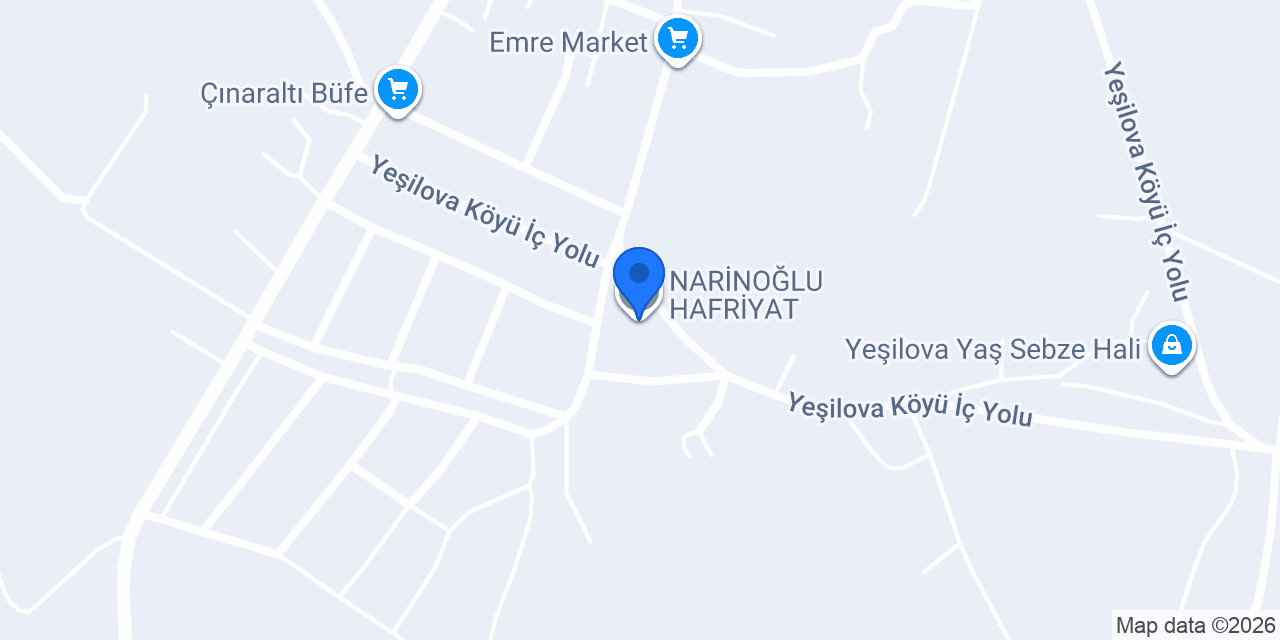 NARİNOĞLU HAFRİYAT konumu