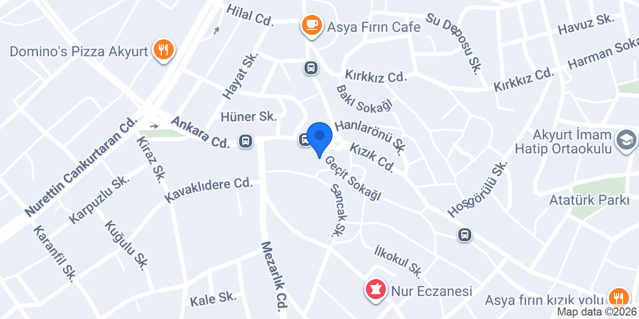 TK ELEKTRİK ELEKTRONİK konumu