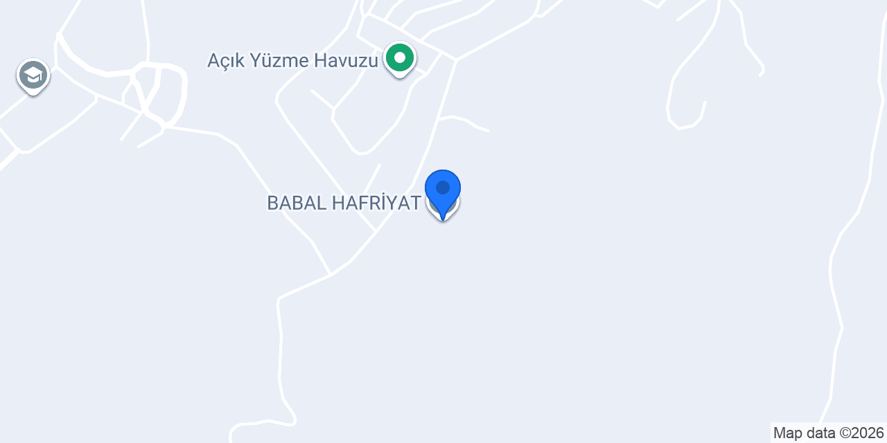 BABAL HAFRİYAT konumu