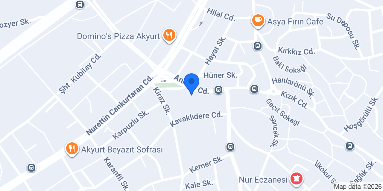 Harun Erkek Kuaförü konumu