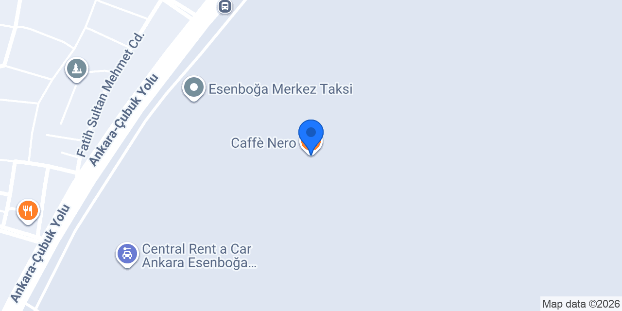 Caffè Nero konumu
