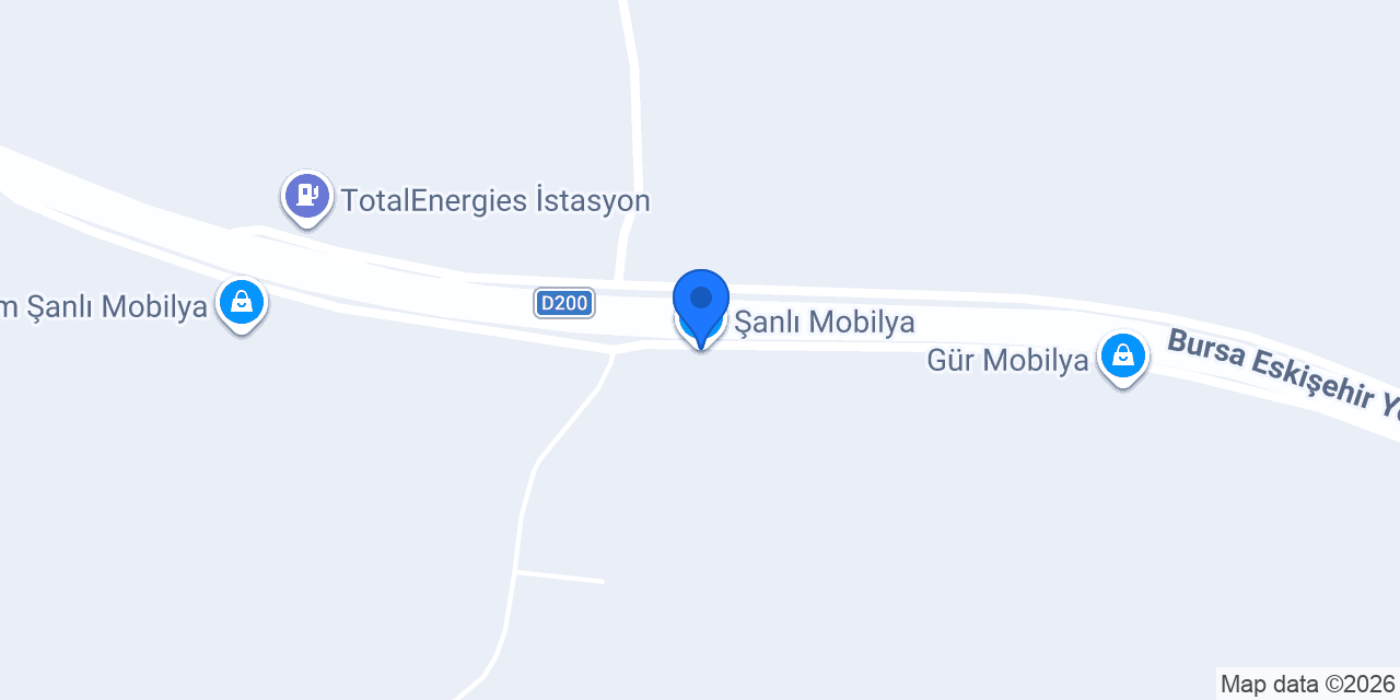 Şanlı Mobilya konumu