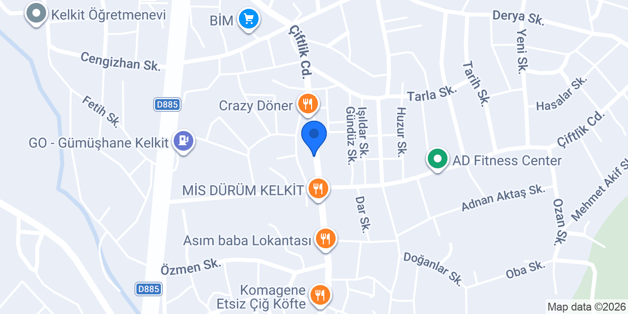 Ayvaz Ticaret konumu