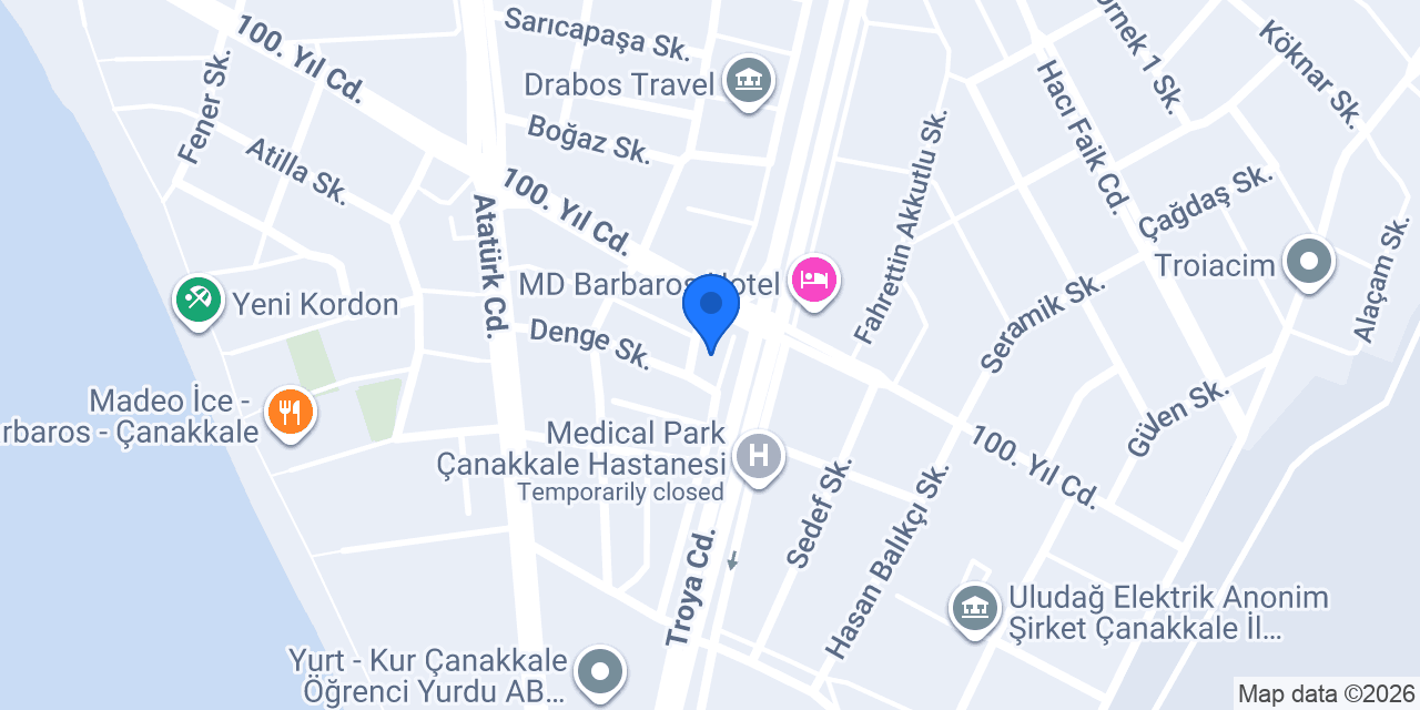 CADDE ECZANESİ konumu