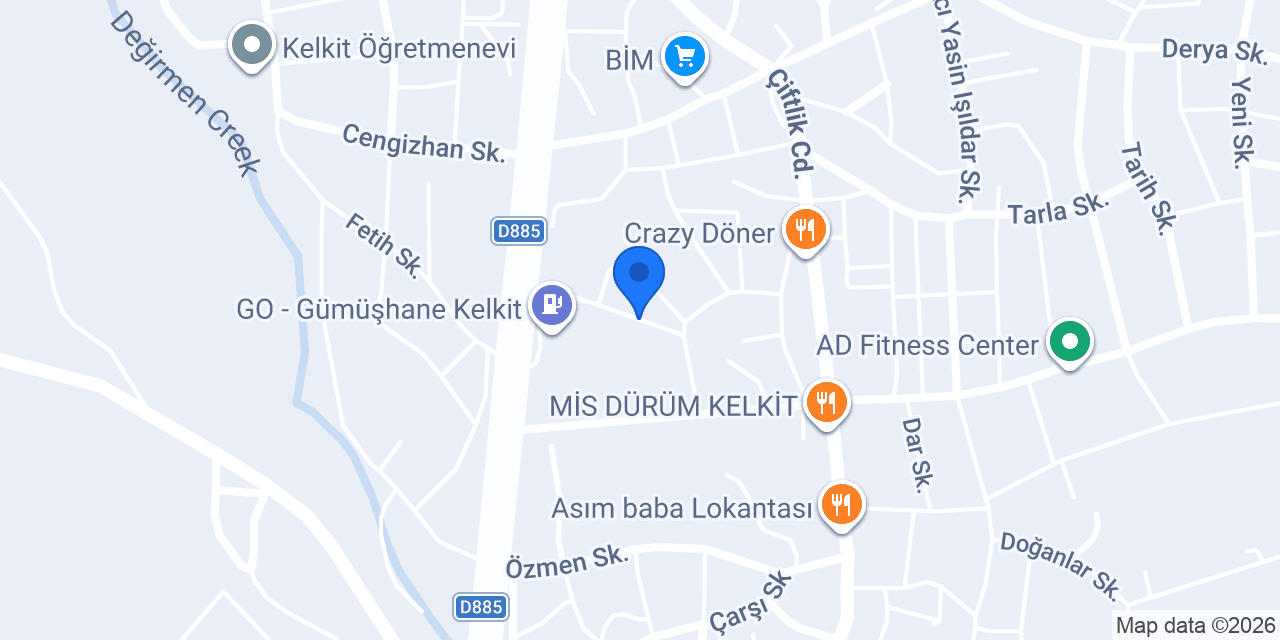 KELKİT MACİT VİNÇ İNŞ MALZEMELERİ konumu