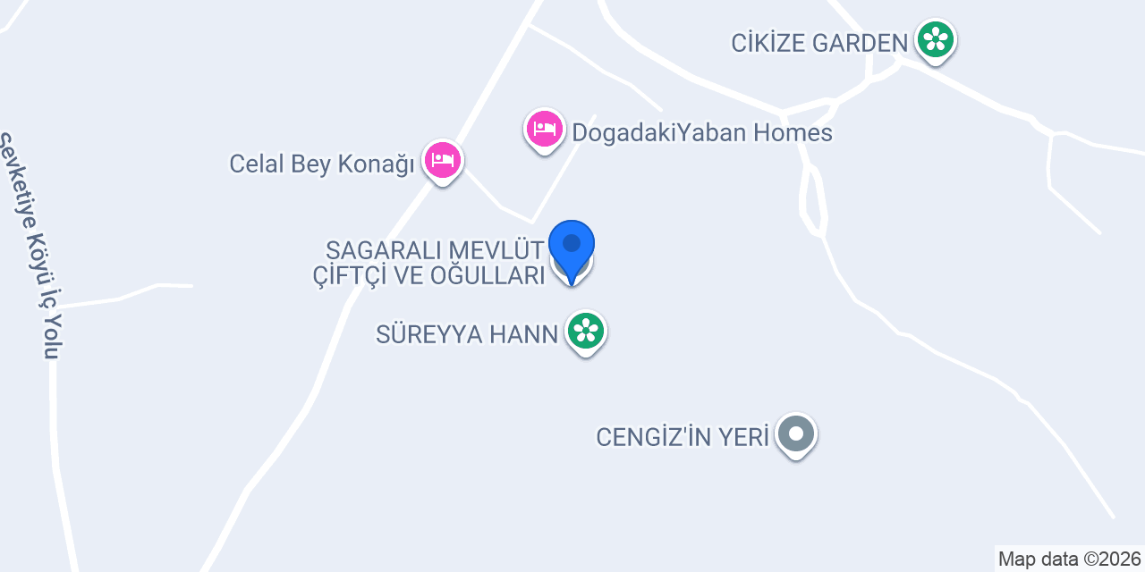 SAGARALI MEVLÜT ÇİFTÇİ VE OĞULLARI konumu