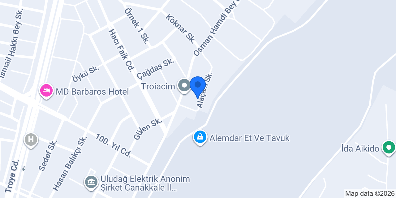 BERTUĞ ELEKTRİK konumu