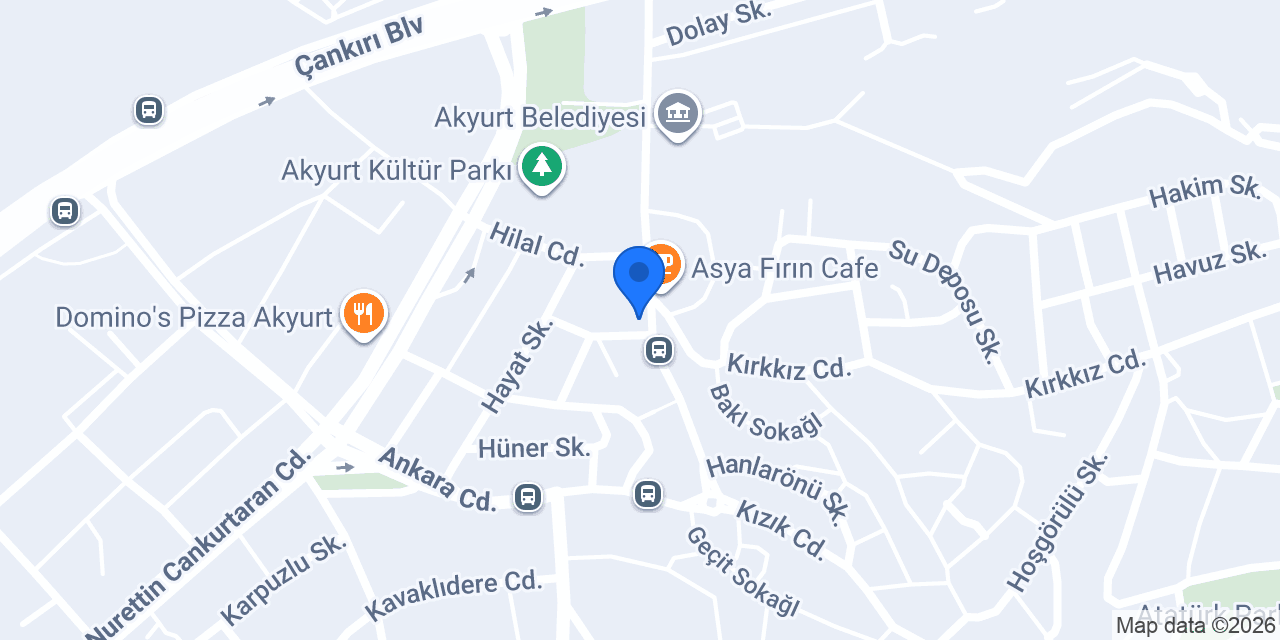Akman Biltek konumu
