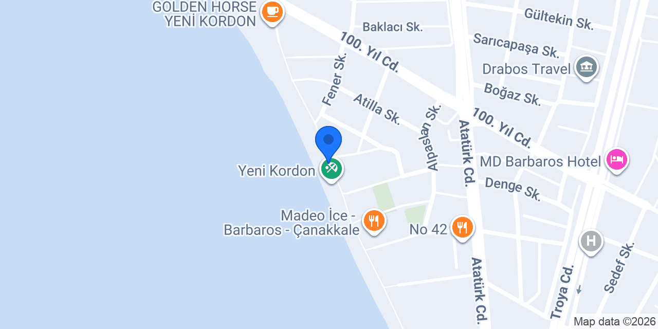 Doğan Pastanesi - Yeni Kordon konumu