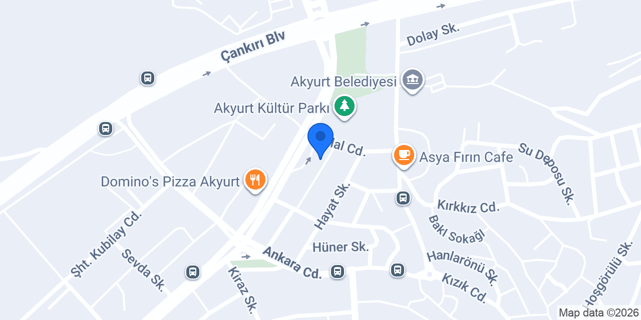 Akyurt tesbih atölyesi konumu
