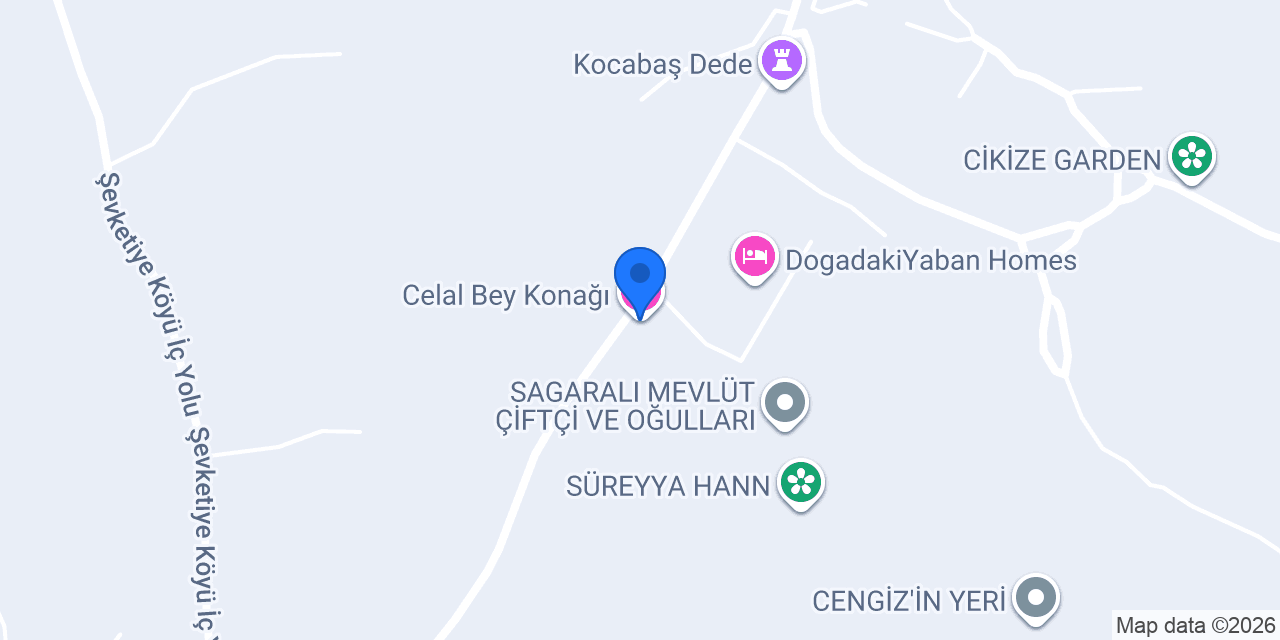 Celal Bey Konağı konumu