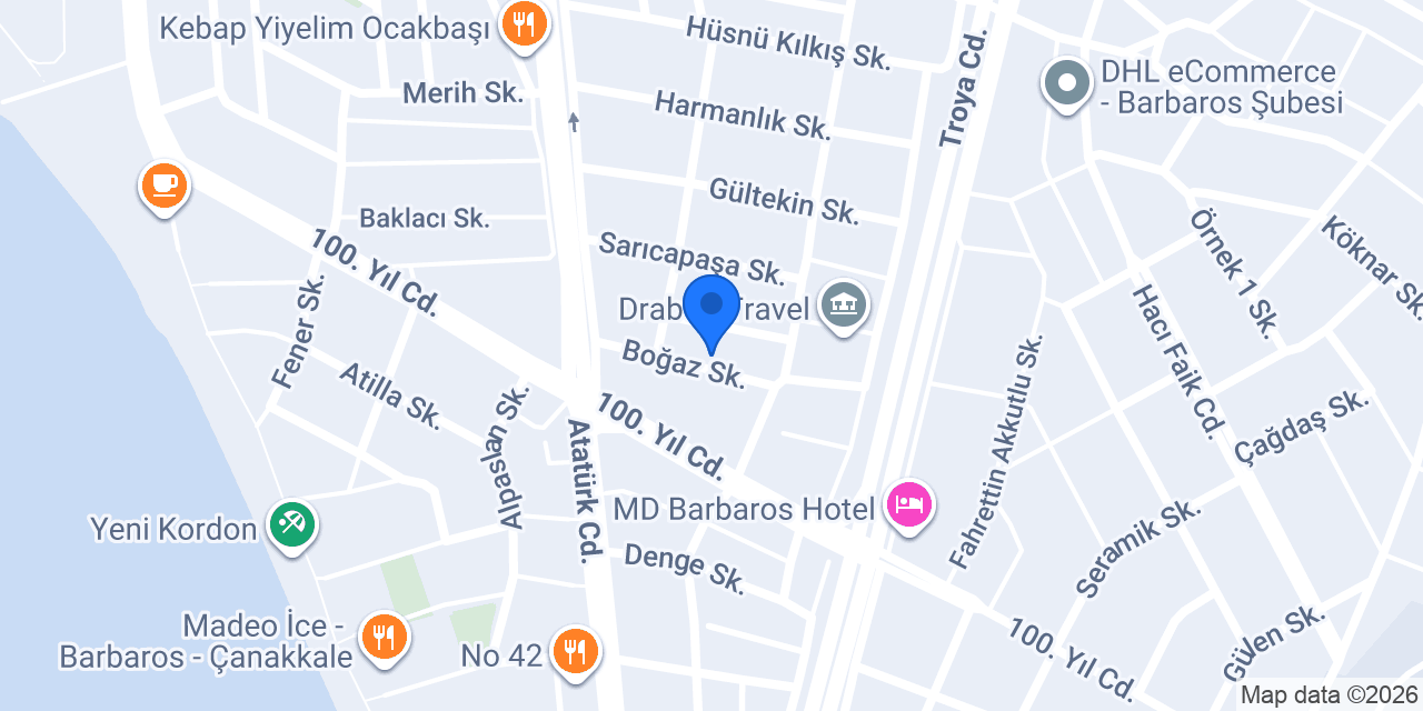 Trd Rent A Car konumu