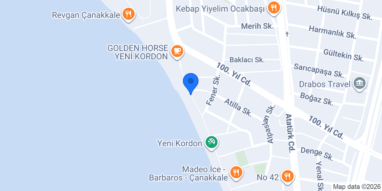 Kordelya Pide Börek konumu