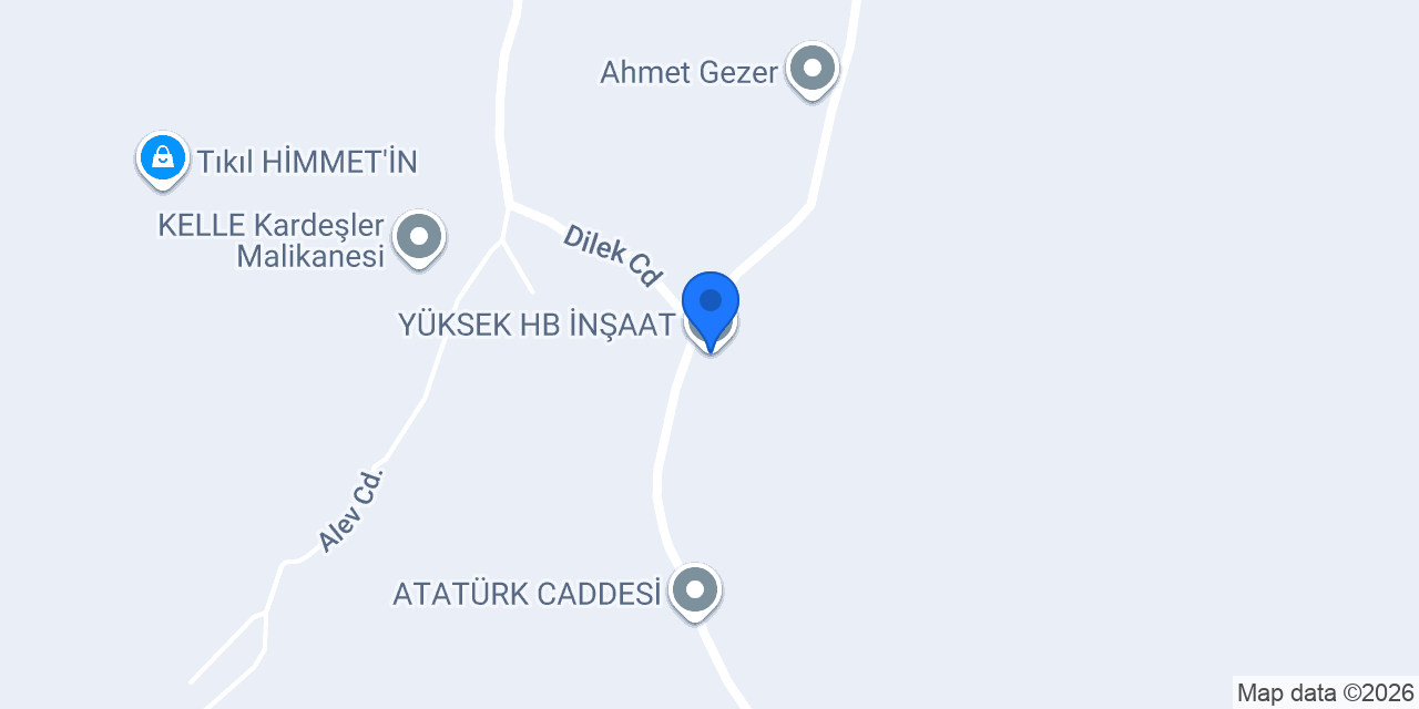 YÜKSEK HB İNŞAAT konumu