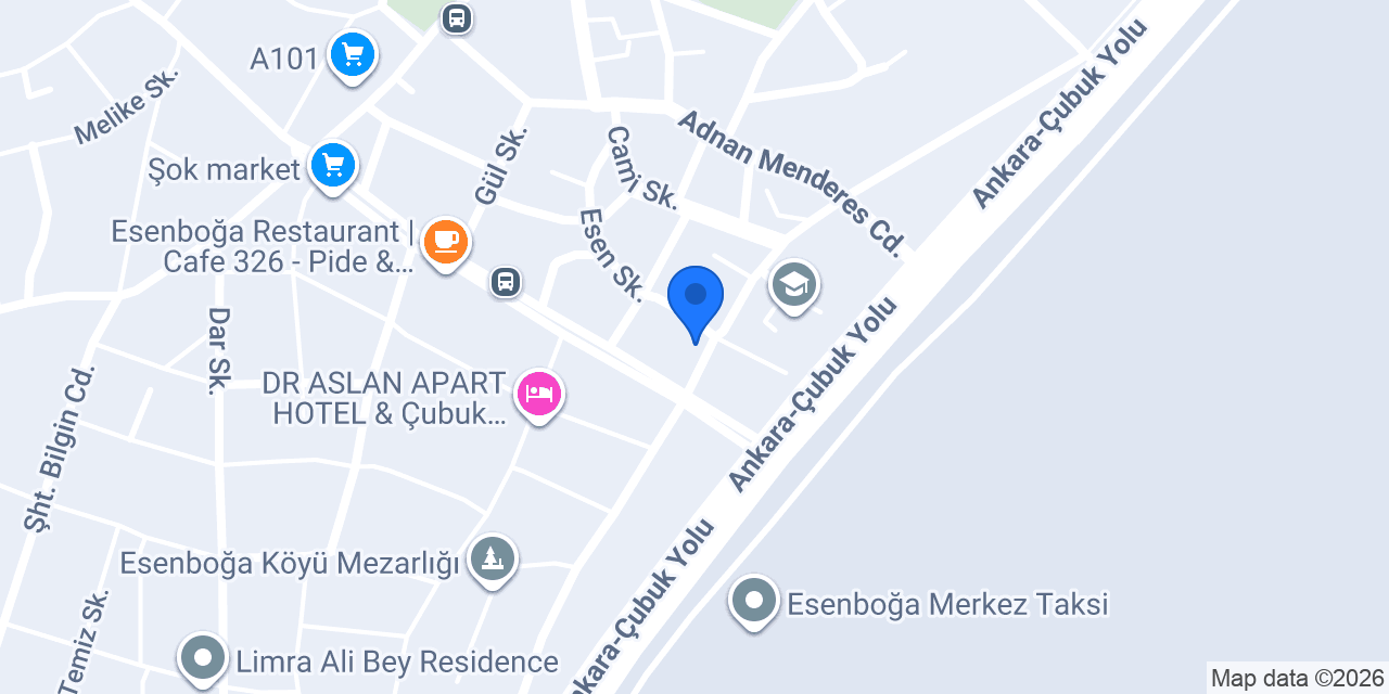 ESBAX YATIRIM EMLAK konumu