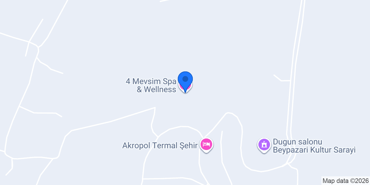 4 Mevsim Spa & Wellness konumu