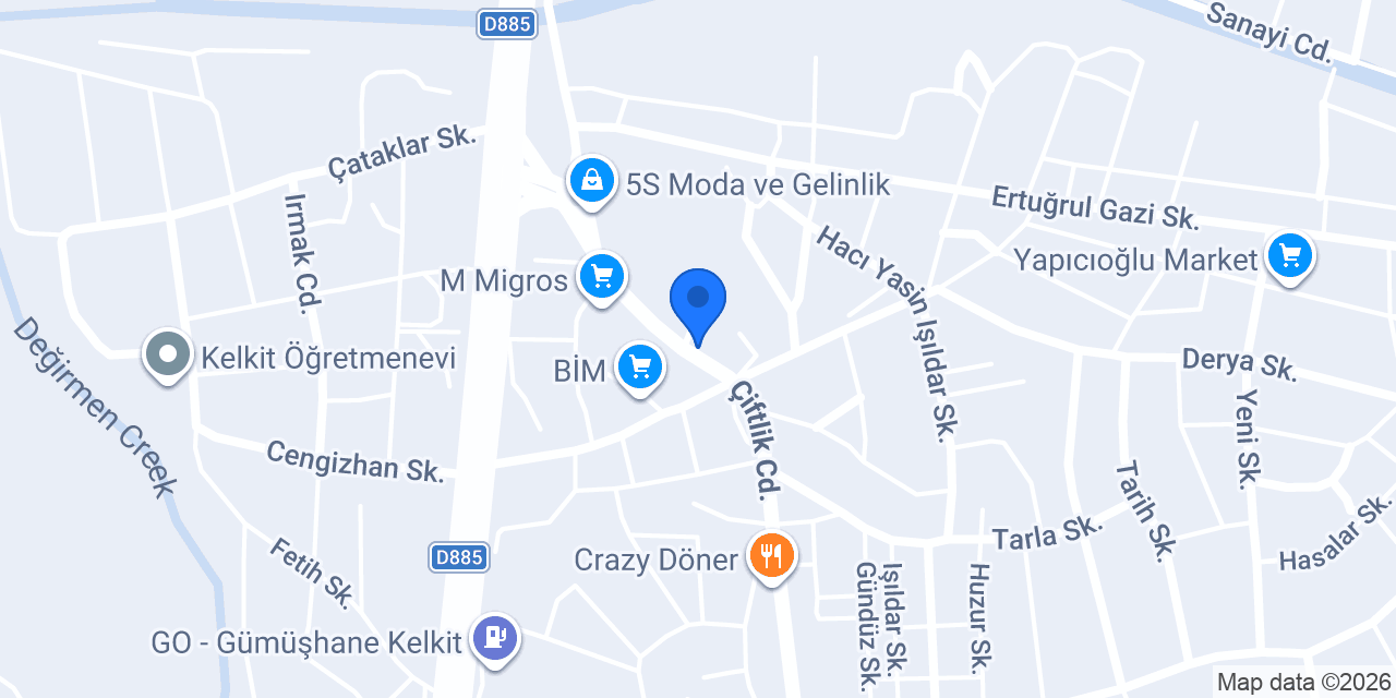 İstikbal - Mansızlar Mobilya konumu