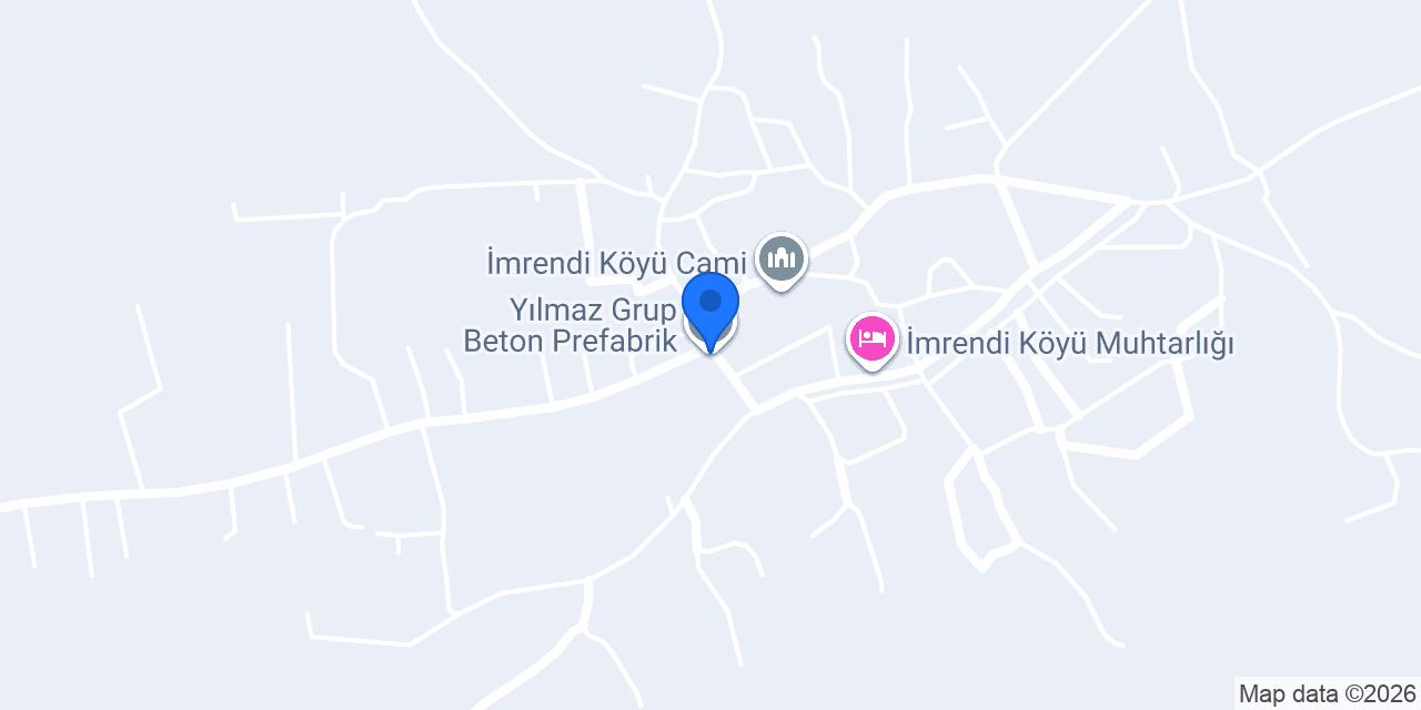 Yılmaz Grup Beton Prefabrik konumu
