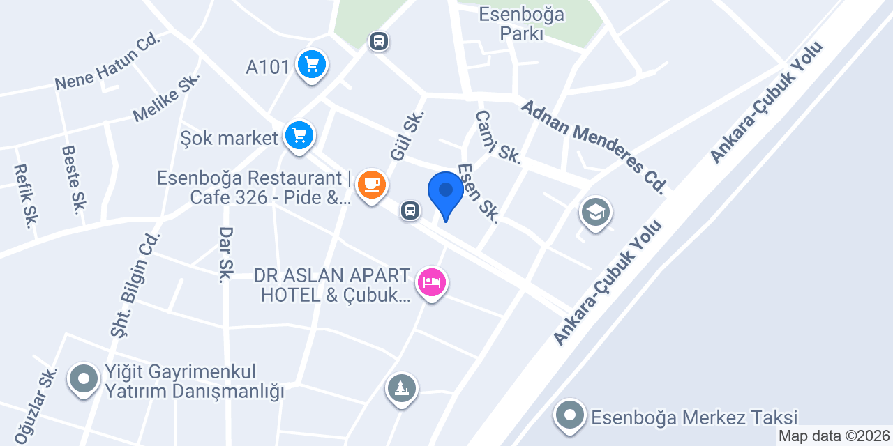 Esenboğa emlak konumu