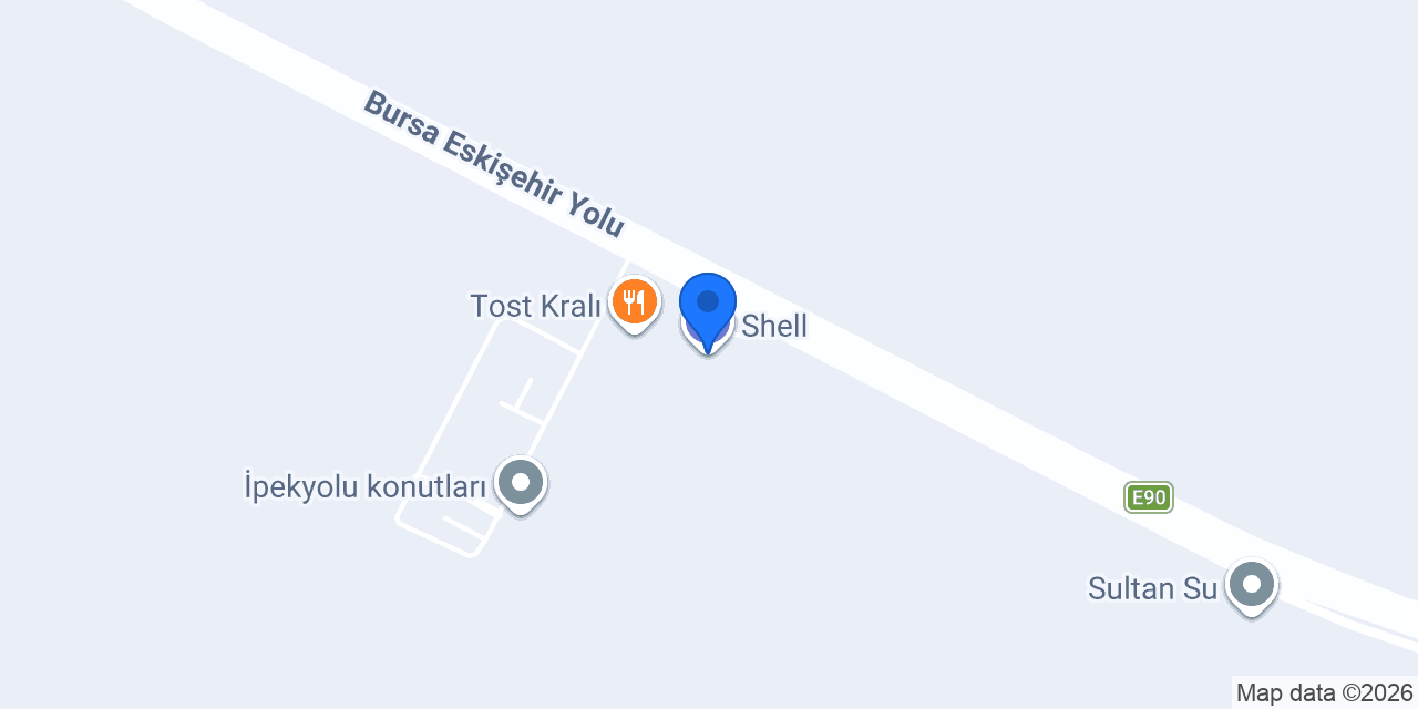 Shell konumu
